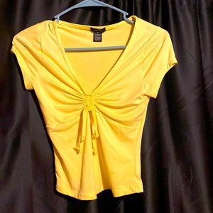 scrunch tie top from forever 21